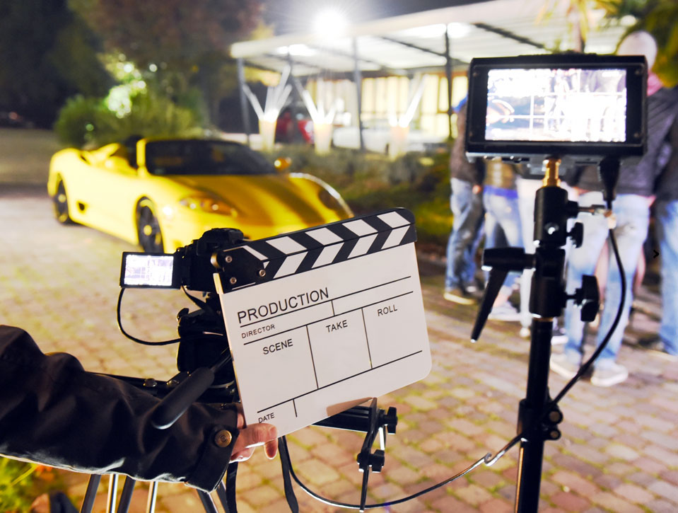 Mestiere Cinema - shooting scene - about page