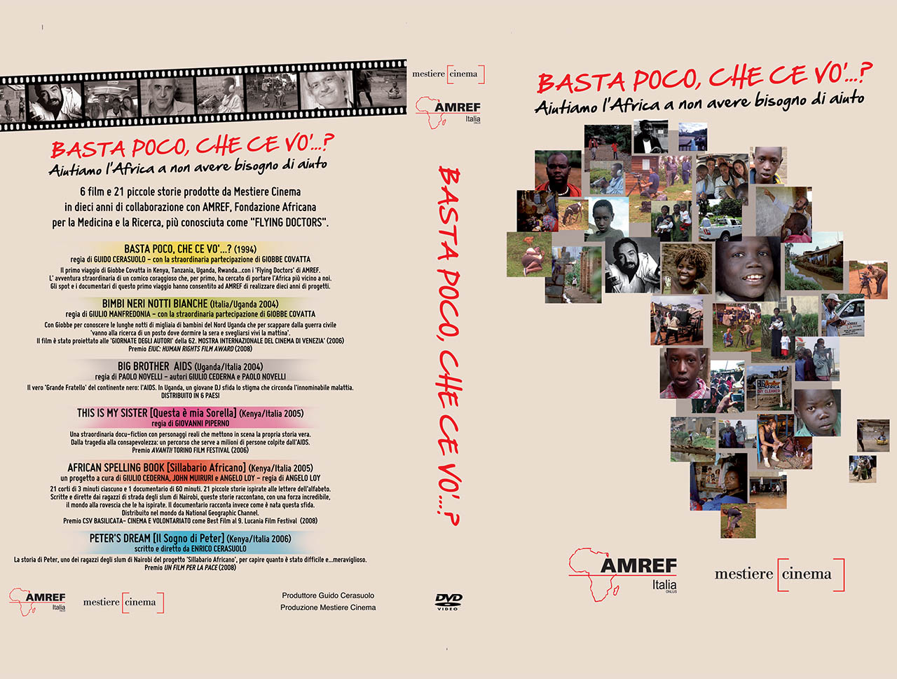 Basta poco, che ce vo? Mestiere Cinema e AMREF