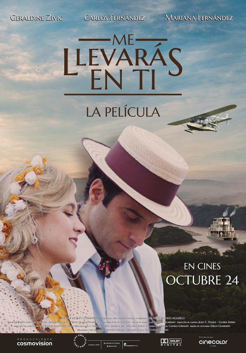 Me llevaràs en ti Locandina