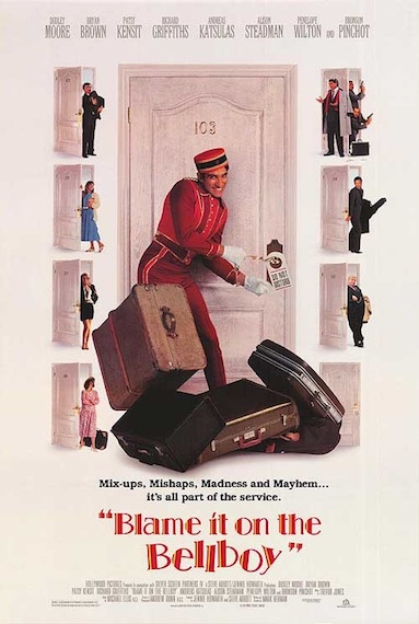 BLAME IT ON THE BELLBOY LOCANDINA