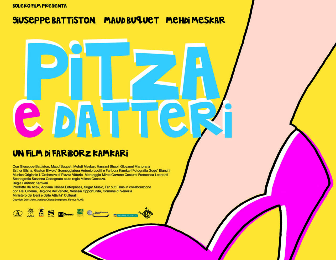 PITZA E DATTERI poster