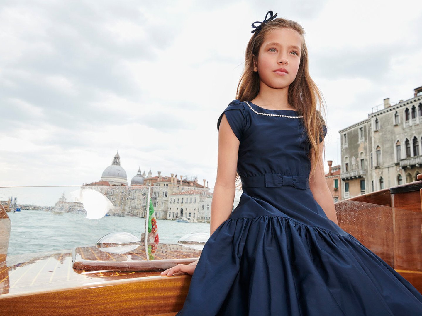 Monnalisa Moda Autunno - Inverno Miss Bianca