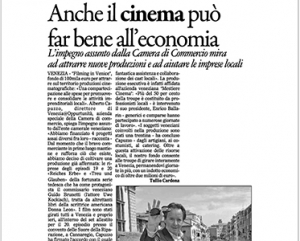 Anche il cinema può far bene all'economia