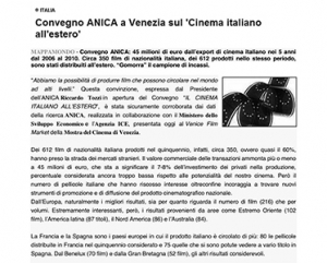Cerasuolo al convegno ANICA a Venezia